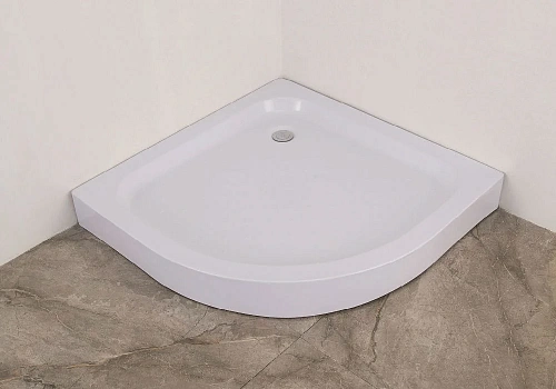 Душевой уголок DIWO Коломна 90х90 профиль хром матовый, стекло матовое, с поддоном 556923 Душевой уголок DIWO Коломна 90х90 профиль хром матовый, стекло матовое, с поддоном 556923