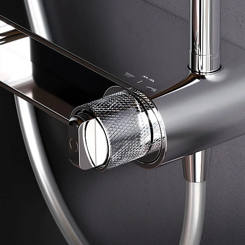 Душевая система AM.PM X-Joy F0785A600 верхний душ 220мм, хром Душевая система AM.PM X-Joy F0785A600 верхний душ 220мм, хром