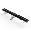 Картинка анонса товара «душевой лоток paini slim line 800 мм d50, черный матовый ch800slc»
