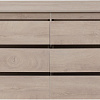 Комод Aquanet Сканди 1600x480 Дуб эдгрейн (6 ящиков) 00302547 Комод Aquanet Сканди 1600x480 Дуб эдгрейн (6 ящиков) 00302547