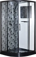 Картинка анонса товара «душевая кабина esbano elegancia (eskbb90cr) полукруглая с крышей esb-90cr 90x90x210см»