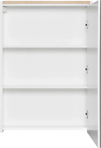 Зеркальный шкаф STWORKI Дублин 60 с подсветкой, навесное, белое, прямоугольное 405953 Зеркальный шкаф STWORKI Дублин 60 с подсветкой, навесное, белое, прямоугольное 405953