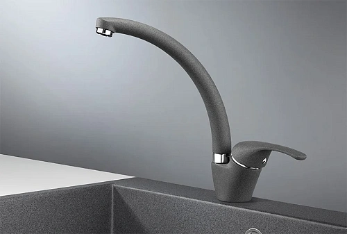 Смеситель для кухни Granula 2024, ГРАФИТ Смеситель для кухни Granula 2024, ГРАФИТ