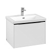 Картинка анонса товара «тумба под раковину villeroy &amp; boch subway 3.0 pure white / pure white c57501vf»