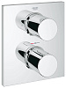 Картинка анонса товара «смеситель для ванны grohe grohtherm f с переключателем на 2 положения, хром (27618000) внешняя часть»