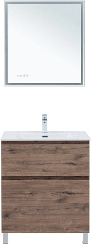 Тумба под раковину Aquanet Алвита New 70 00344128 напольная, дуб веллингтон табак Тумба под раковину Aquanet Алвита New 70 00344128 напольная, дуб веллингтон табак