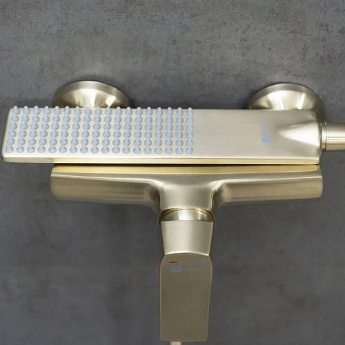 Смеситель для душа Lemark Ursus LM7203BG, брашированное золото Смеситель для душа Lemark Ursus LM7203BG, брашированное золото