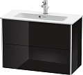 Тумба под раковину Duravit XSquare XS416604040 подвесная 81 см черный глянцевый Тумба под раковину Duravit XSquare XS416604040 подвесная 81 см черный глянцевый
