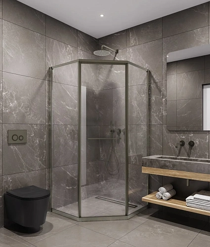 Душевой уголок Timo (T33L) TTSS-100/13C-8L 1000x1000x2000, профиль никель, стекло прозрачное 8 мм Душевой уголок Timo (T33L) TTSS-100/13C-8L 1000x1000x2000, профиль никель, стекло прозрачное 8 мм