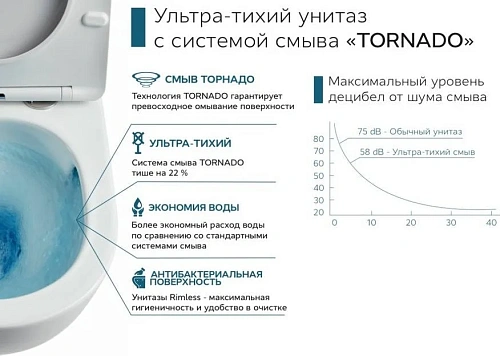 Унитаз подвесной CeramaLux 5177 MB TORNADO черный матовый с крышкой микролифт Унитаз подвесной CeramaLux 5177 MB TORNADO черный матовый с крышкой микролифт