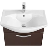 Тумба с раковиной Aquaton Ария 65 темно-коричневый 1A1340K0AA430 Тумба с раковиной Aquaton Ария 65 темно-коричневый 1A1340K0AA430