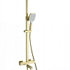 Душевая система Wonzon & Woghand с термостатом, брашированное золото (WW-B3026-T1-BG) Душевая система Wonzon & Woghand с термостатом, брашированное золото (WW-B3026-T1-BG)