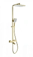 Душевая система Wonzon & Woghand с термостатом, брашированное золото (WW-B3026-T1-BG) Душевая система Wonzon & Woghand с термостатом, брашированное золото (WW-B3026-T1-BG)
