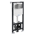 Инсталляция для унитаза WasserKRAFT Aller 10TLT.010.ME.PB04 с клавишей смыва черный Инсталляция для унитаза WasserKRAFT Aller 10TLT.010.ME.PB04 с клавишей смыва черный