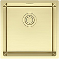 Кухонная мойка Paulmark LASSAN 44 UN LA44-LG, светлое золото, 440х440мм