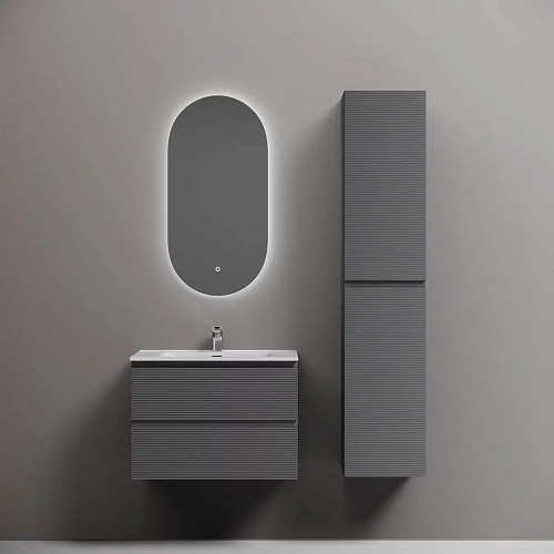 Тумба под раковину Sancos Folk FL70GS 690х445х500 Grey soft, подвесная Тумба под раковину Sancos Folk FL70GS 690х445х500 Grey soft, подвесная