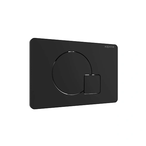 Клавиша смыва Aquatek KDI-0000069 QD черный матовый Клавиша смыва Aquatek KDI-0000069 QD черный матовый