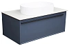 Тумба под раковину LA FENICE Elba Blu Grigio синяя 90 FNC-01-ELB-BG-90