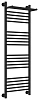 Полотенцесушитель водяной Сунержа Богема с полкой+ 1200х400 31-0223-1240 Матовый черный