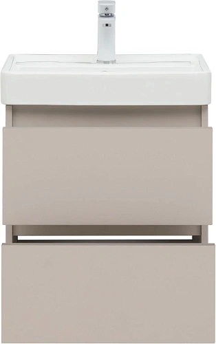 Тумба под раковину Aquanet Вега 2.0 50 бежевый 00337940 подвесная Тумба под раковину Aquanet Вега 2.0 50 бежевый 00337940 подвесная