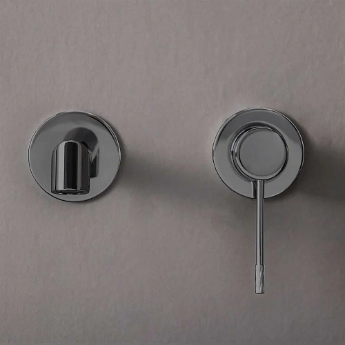 Смеситель для раковины Vincea Desire VBFW-1D1GM встраиваемый вороненая сталь Смеситель для раковины Vincea Desire VBFW-1D1GM встраиваемый вороненая сталь