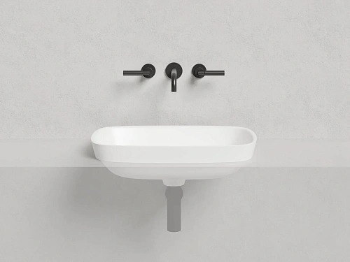 Раковина Salini MAREA 02 покраска по RAL полностью 1802102GF 598x398 полувстраиваемая S-Sense Раковина Salini MAREA 02 покраска по RAL полностью 1802102GF 598x398 полувстраиваемая S-Sense