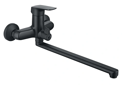 Смеситель для ванны Aquatek ВЕГА AQ1042MB черный матовый Смеситель для ванны Aquatek ВЕГА AQ1042MB черный матовый