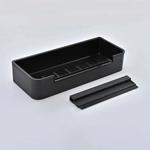 Полка Aquatek AQ4966MB черный матовый Полка Aquatek AQ4966MB черный матовый