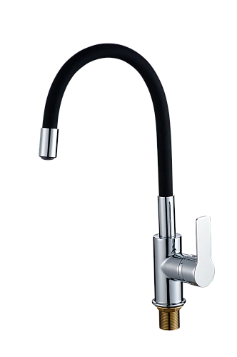 Смеситель для кухни RUSH Siple (SI7335-60Black) с гибким изливом Смеситель для кухни RUSH Siple (SI7335-60Black) с гибким изливом