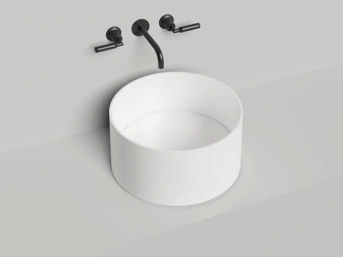 Раковина Salini ARMONIA ROUND 02 покраска по RAL полностью 130422MF 450x450 накладная S-Stone Раковина Salini ARMONIA ROUND 02 покраска по RAL полностью 130422MF 450x450 накладная S-Stone