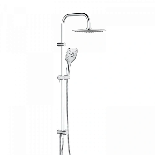 Душевая система Damixa Eclipse 931000000 верхний душ 220мм, штанга 1010 мм, хром Душевая система Damixa Eclipse 931000000 верхний душ 220мм, штанга 1010 мм, хром