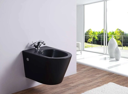 Биде подвесное Timo INARI TWB-02+TK-504MB черное матовое с системой инсталляции Биде подвесное Timo INARI TWB-02+TK-504MB черное матовое с системой инсталляции