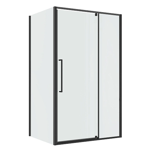 Душевой уголок Niagara Nova NG-35-11AGR-A100GR-34 (110х100х195) прямоугольник, распашная, графит, стекло прозрачное Душевой уголок Niagara Nova NG-35-11AGR-A100GR-34 (110х100х195) прямоугольник, распашная, графит, стекло прозрачное