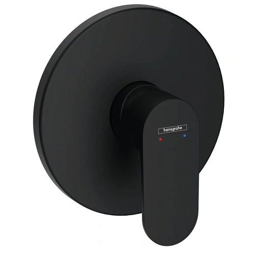 Смеситель для душа Hansgrohe Rebris S, скрытого монтажа 72667670, матовый черный Смеситель для душа Hansgrohe Rebris S, скрытого монтажа 72667670, матовый черный