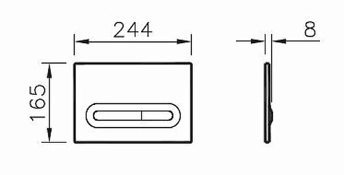 Комплект унитаза с инсталляцией Vitra Integra Square 9856B003-7206 сиденье микролифт, клавиша смыва Комплект унитаза с инсталляцией Vitra Integra Square 9856B003-7206 сиденье микролифт, клавиша смыва