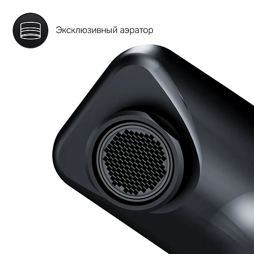 Смеситель для ванны AM.PM X-Joy F85A10522 нажимной, черный Смеситель для ванны AM.PM X-Joy F85A10522 нажимной, черный
