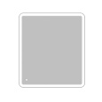 Детальная картинка товара «зеркало belbagno spc-mar-700-800-led-tch 12w 220-240v 700x30x800 с подсветкой и сенсорным выключателем»