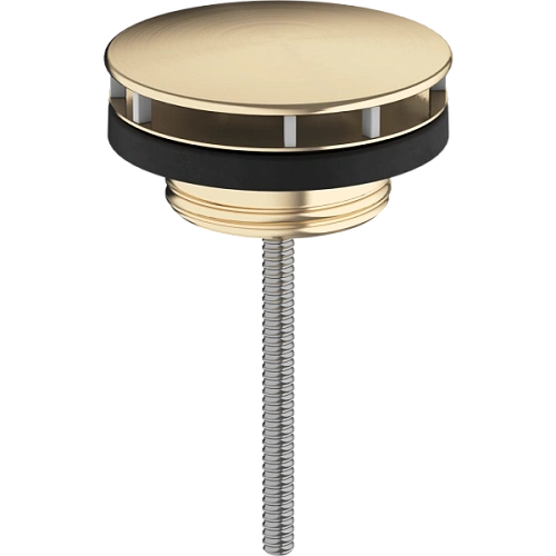 Донный клапан Hansgrohe незапираемый с фиксированной крышкой 50001140, шлифованная бронза Донный клапан Hansgrohe незапираемый с фиксированной крышкой 50001140, шлифованная бронза