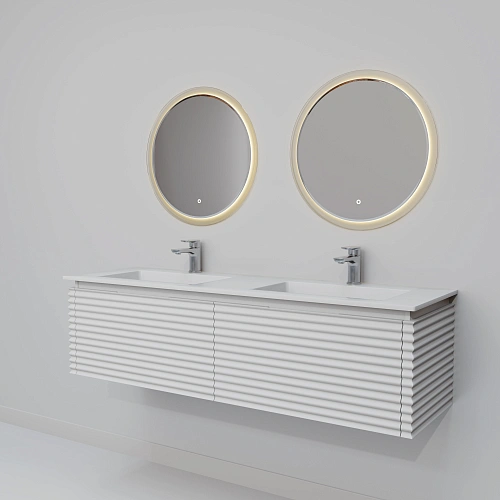 Комплект мебели ArtDecco Jacqueline 150 AJC15W34D2MF белый Комплект мебели ArtDecco Jacqueline 150 AJC15W34D2MF белый