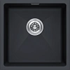 Кухонная мойка Paulmark LUMI 45UNI LU45-AN, антрацит, 455х460 Кухонная мойка Paulmark LUMI 45UNI LU45-AN, антрацит, 455х460