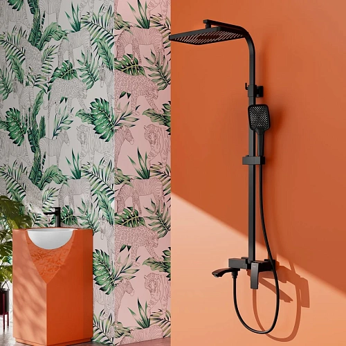 Душевая система Raglo R01.24.06, черный Душевая система Raglo R01.24.06, черный