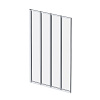 Картинка анонса товара «шторка на ванну am.pm like w80bs-100-140ct 100х140 поворотно-складная, хром, стекло прозрачное»