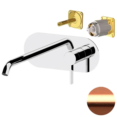 Смеситель для раковины Remer Metrica MC15KBRP, медь брашированная Смеситель для раковины Remer Metrica MC15KBRP, медь брашированная