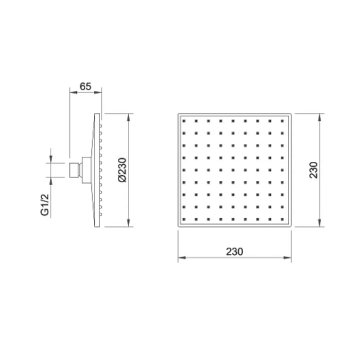 Душевая система BERGES NARDIS 3S встраиваемая, поворотный излив, хром 071010 Душевая система BERGES NARDIS 3S встраиваемая, поворотный излив, хром 071010
