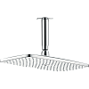 Картинка анонса товара «верхний душ hansgrohe raindance e 360 air 1jet потолочный, хром 27381000»
