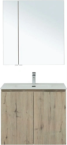 Комплект мебели Aquanet Алвита New 80 2 дверцы, дуб веллингтон белый 00274214 Комплект мебели Aquanet Алвита New 80 2 дверцы, дуб веллингтон белый 00274214