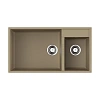 Кухонная мойка Omoikiri Tedori 85-2-U-SA Tetogranit/бежевый 4993942 Кухонная мойка Omoikiri Tedori 85-2-U-SA Tetogranit/бежевый 4993942