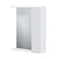 Зеркальный шкаф Damixa Palace One M41MPR0601WG правый, 60 см, с подсветкой, белый Зеркальный шкаф Damixa Palace One M41MPR0601WG правый, 60 см, с подсветкой, белый
