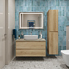 Картинка анонса товара «тумба со столешницей и раковиной belbagno kraft 100 kraft100rnn-kepmco-1302-set подвесная kraft100rnn-kepmco-1302-set»