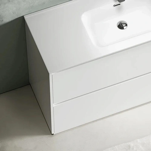 Тумба под раковину Sancos Libra Floor LB120F-1W напольная, 1190х450х840 белый глянец Тумба под раковину Sancos Libra Floor LB120F-1W напольная, 1190х450х840 белый глянец